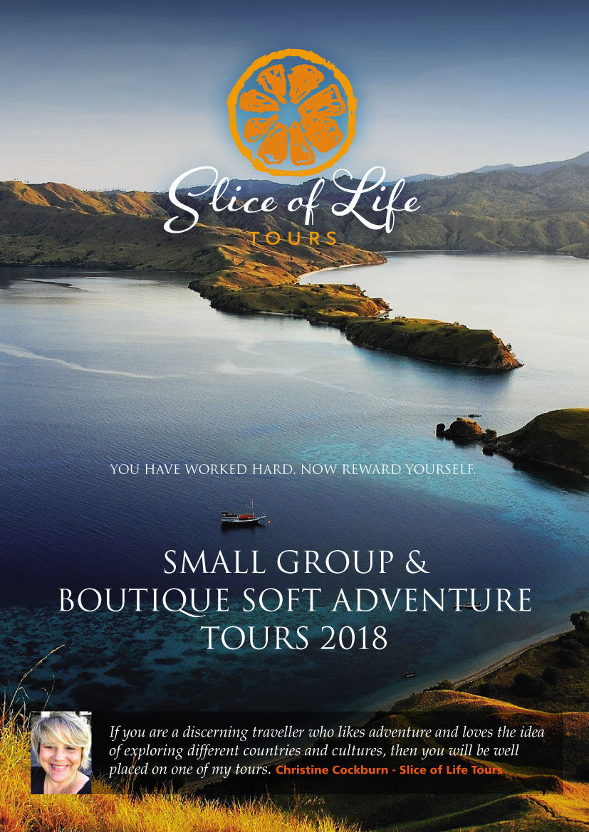 Logo Design and Identity Design for Slice of Life Tours