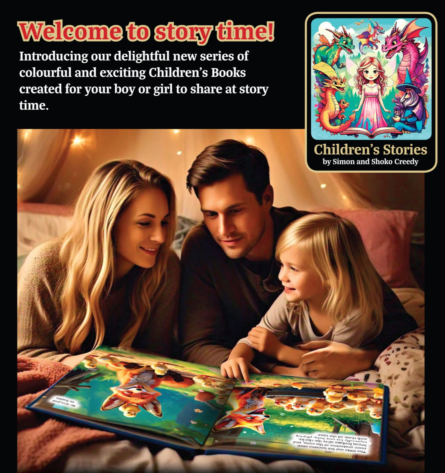 Children's Books by Simon and Shoko Creedy